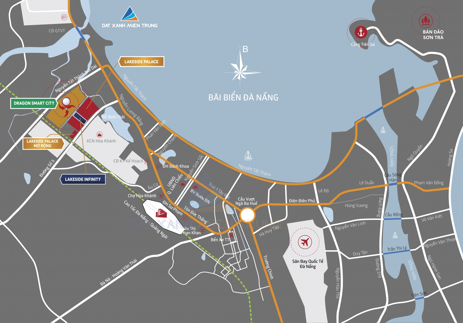 Bản đồ dự án LAKESIDE PALACE