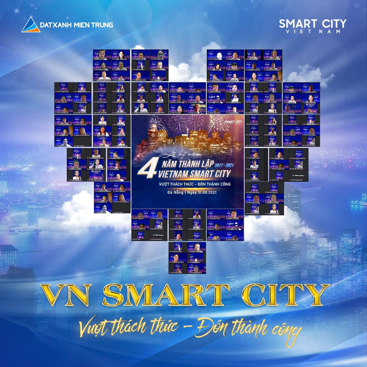 LỄ KỶ NIỆM BỐN NĂM THÀNH LẬP VN SMART CITY - Viet Nam Smart City