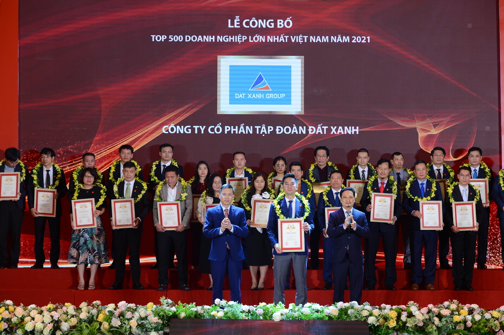 ĐẤT XANH TIẾP TỤC ĐƯỢC VINH DANH TRONG TOP 500 DOANH NGHIỆP LỚN NHẤT VIỆT NAM - Viet Nam Smart City