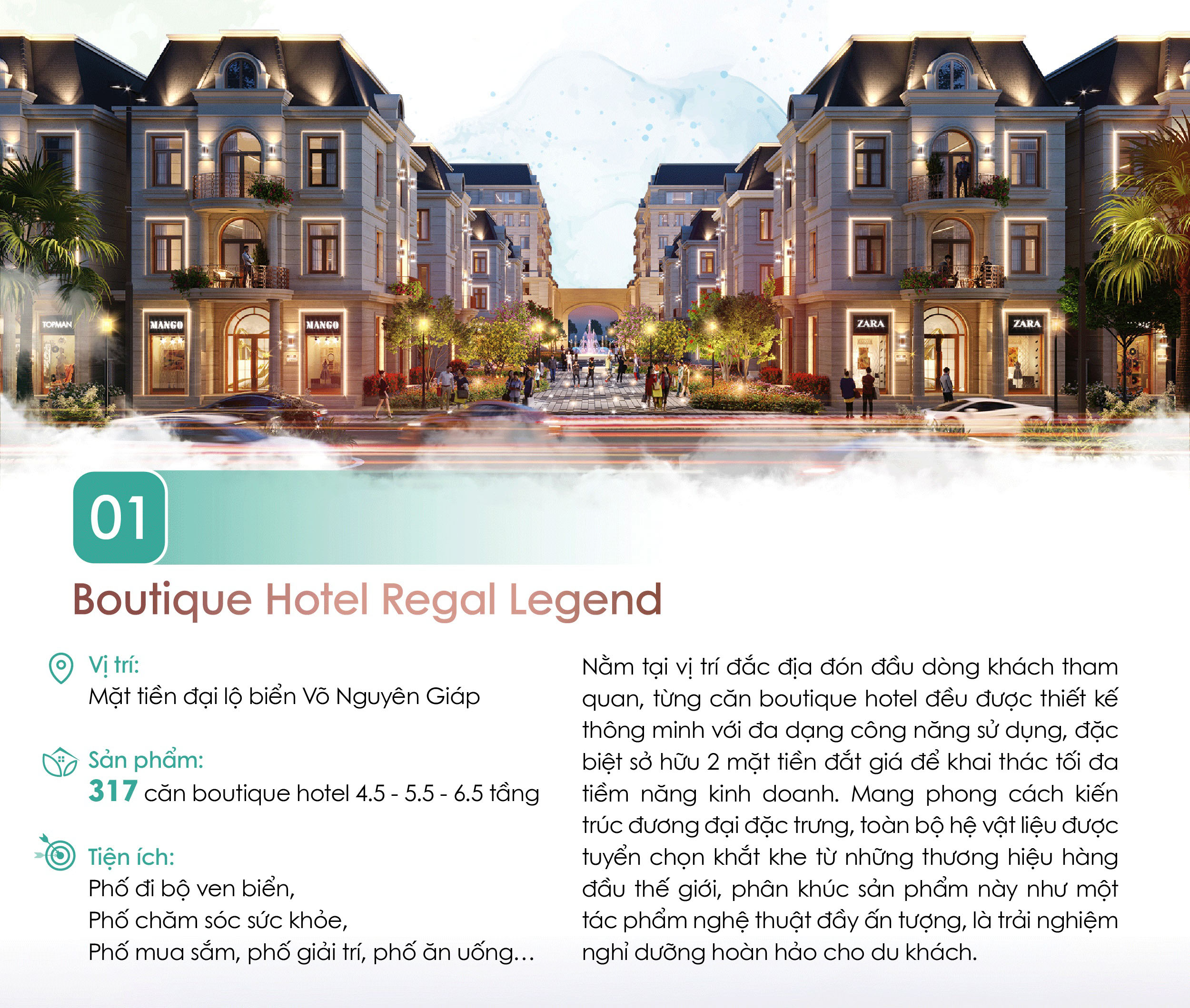 Regal Legend: Sắc vóc một đại đô thị du lịch quốc tế với các dòng siêu phẩm độc bản - Viet Nam Smart City