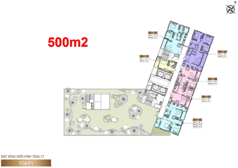 Mặt bằng dự án Sun Cosmo Residence Đà Nẵng