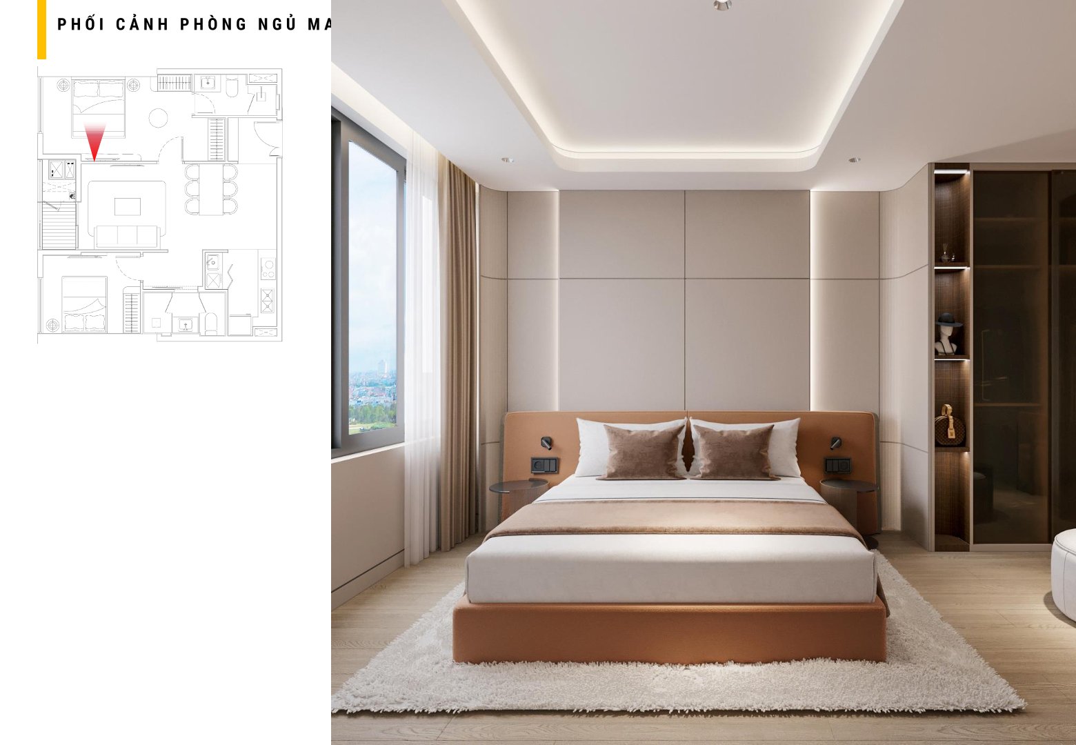 Căn hộ 2 phòng ngủ - Regal Residence Luxury - Viet Nam Smart City
