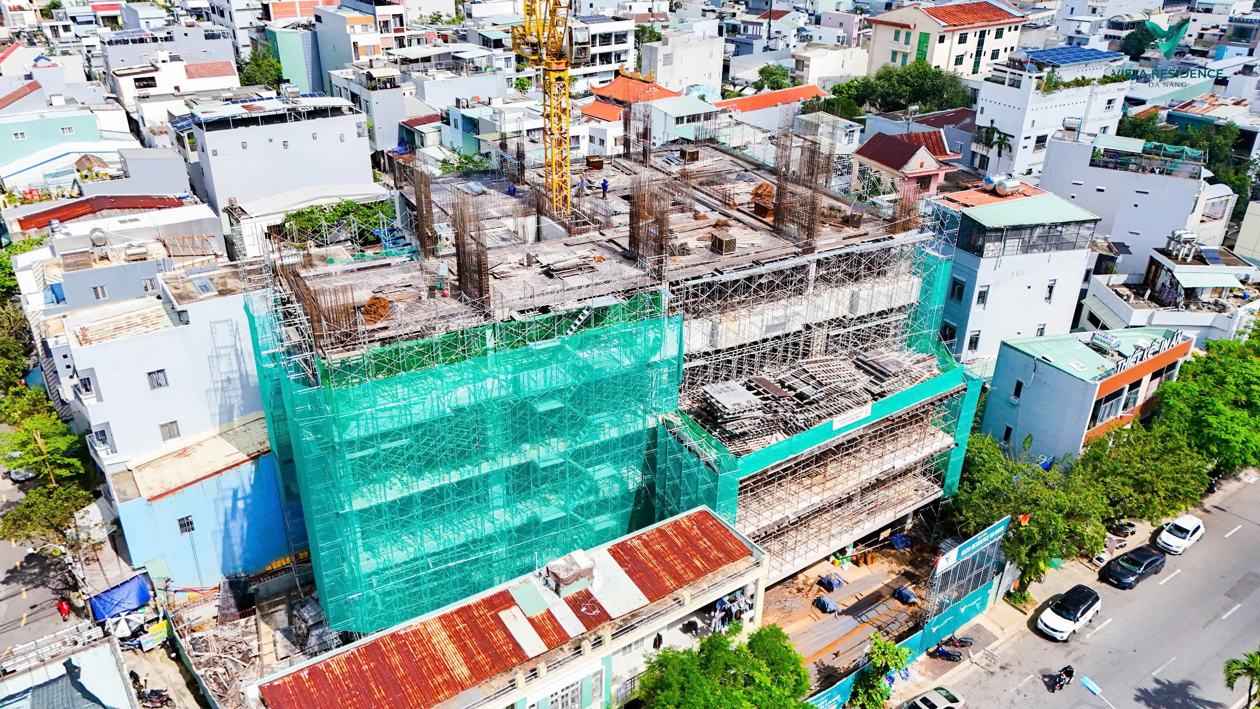 Tiến độ Vista Residence Da Nang 11/2024