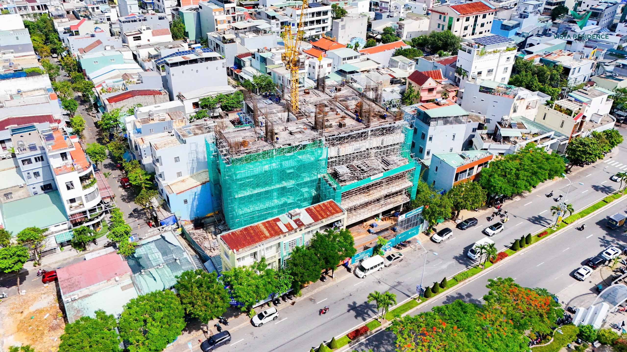 Tiến độ Vista Residence Da Nang 11/2024