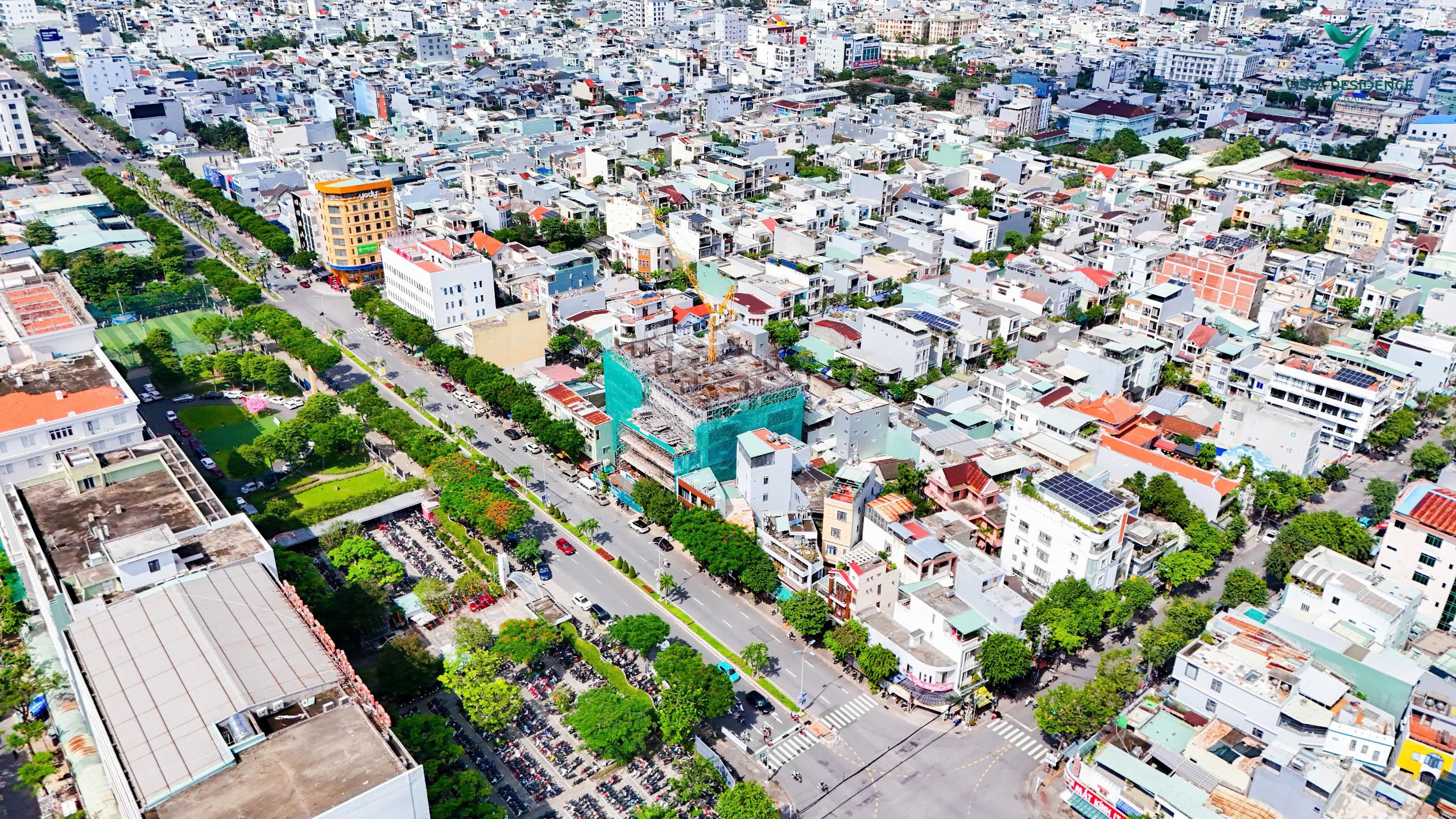 Tiến độ Vista Residence Da Nang 11/2024