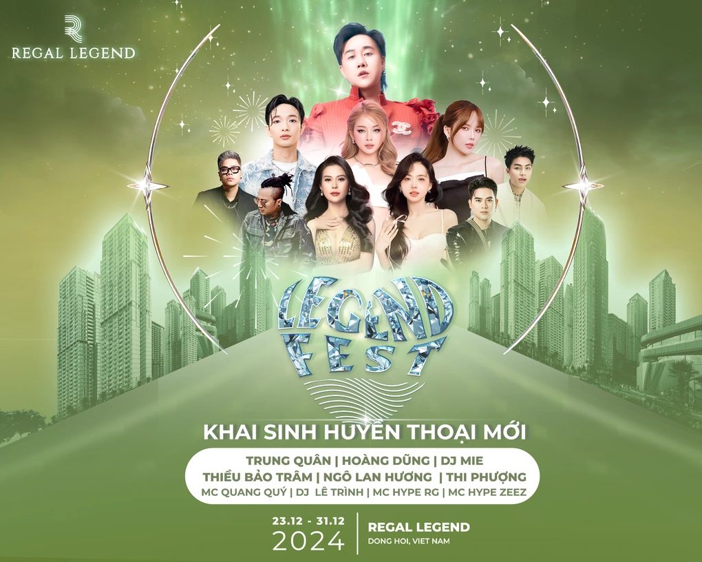 Legend Fest Đồng Hới - điểm đến vui chơi Tết Dương lịch 2025 - Viet Nam Smart City