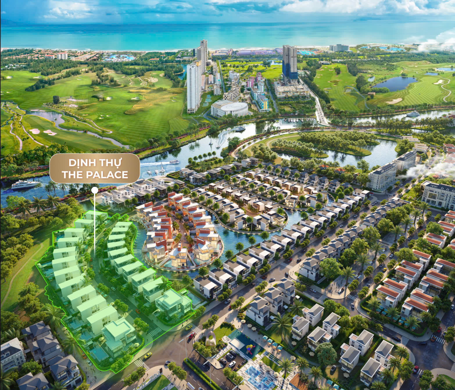 Khu đất vàng thành phố Đà Nẵng sắp có dinh thự theo phong cách Du Bai - The Palace - Viet Nam Smart City